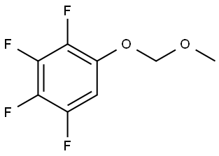 1,2,3,4-tetrafluoro-5-(methoxymethoxy)benzene Structure