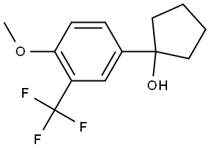 3002443-40-2 1-(4-methoxy-3-(trifluoromethyl)phenyl)cyclopentanol