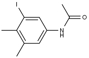 N-(3-iodo-4,5-dimethylphenyl)acetamide Structure