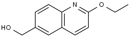 (2-ethoxyquinolin-6-yl)methanol Structure