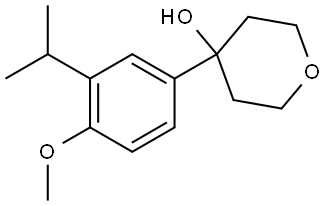 3002447-55-1 4-(3-isopropyl-4-methoxyphenyl)tetrahydro-2H-pyran-4-ol