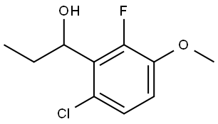 1-(6-chloro-2-fluoro-3-methoxyphenyl)propan-1-ol|