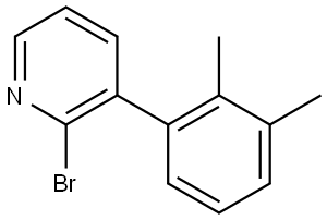 2-Bromo-3-(2,3-dimethylphenyl)pyridine,3002458-46-7,结构式
