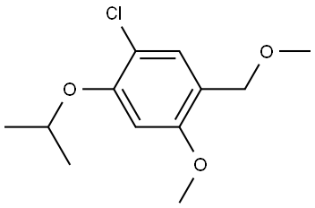 3002461-84-6 1-chloro-2-isopropoxy-4-methoxy-5-(methoxymethyl)benzene