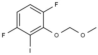 1,4-Difluoro-2-iodo-3-(methoxymethoxy)benzene Structure