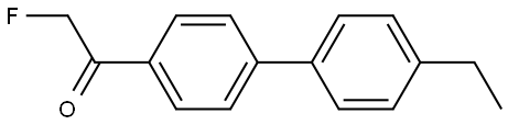 1-(4'-ethyl-[1,1'-biphenyl]-4-yl)-2-fluoroethanone Structure