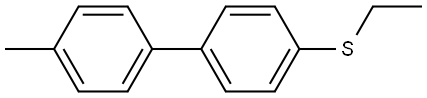 ethyl(4'-methyl-[1,1'-biphenyl]-4-yl)sulfane Structure
