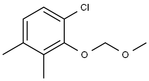 1-chloro-2-(methoxymethoxy)-3,4-dimethylbenzene,3002492-59-0,结构式