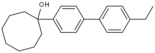 1-(4'-ethyl-[1,1'-biphenyl]-4-yl)cyclooctanol Structure