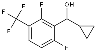 3002511-77-2 cyclopropyl(2,6-difluoro-3-(trifluoromethyl)phenyl)methanol