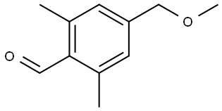 4-(methoxymethyl)-2,6-dimethylbenzaldehyde Structure