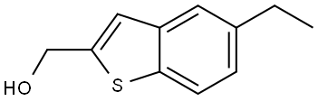 (5-ethylbenzo[b]thiophen-2-yl)methanol Structure