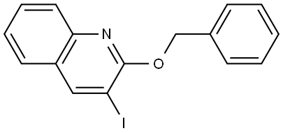 2-(benzyloxy)-3-iodoquinoline Structure