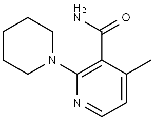 4-methyl-2-(piperidin-1-yl)nicotinamide,3002537-96-1,结构式