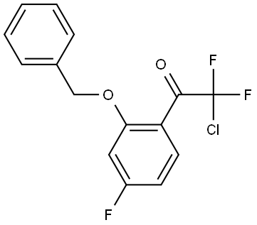 3002553-47-8 1-(2-(benzyloxy)-4-fluorophenyl)-2-chloro-2,2-difluoroethanone