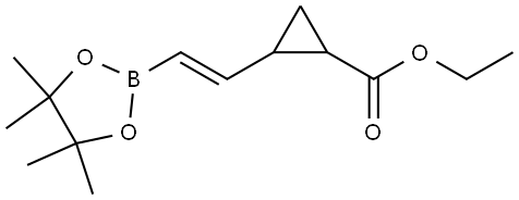 3004759-25-2 环丙烷羧酸,2-[(1E)-2-(4,4,5,5-四甲基-1,3,2-二氧杂硼烷-2-基)乙烯基]-乙酯
