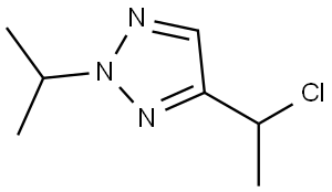 2H-1,2,3-三唑,4-(1-氯乙基)-2-(1-甲基乙基), 3004848-78-3, 结构式