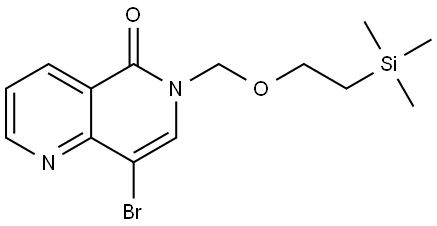 3004898-98-7 8-bromo-6-((2-(trimethylsilyl)ethoxy)methyl)-1,6-naphthyridin-5(6H)-one