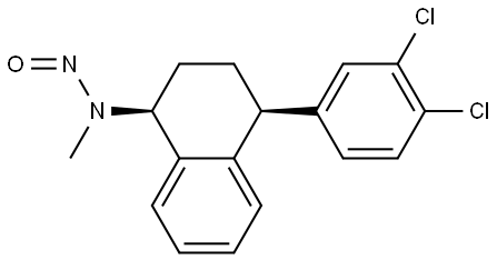 N Nitroso Sertraline Structure