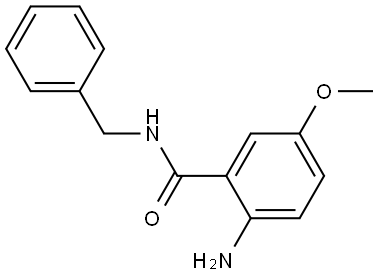2-amino-N-benzyl-5-methoxybenzamide Structure