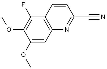 3023043-79-7 5-氟-6,7-二甲氧基喹啉-2-腈