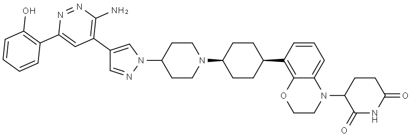 PROTAC SMARCA2 degrader-3 化学構造式