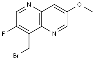 3024323-15-4 4-(溴甲基)-3-氟-7-甲氧基-1,5-萘啶