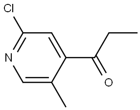 3024917-30-1 1-(2-chloro-5-methylpyridin-4-yl)propan-1-one