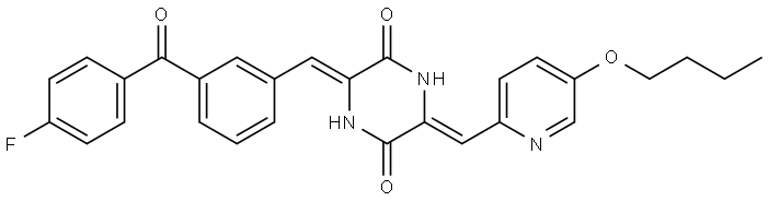 Tubulin inhibitor 44 Structure