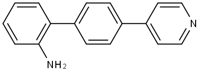 4'-(pyridin-4-yl)-[1,1'-biphenyl]-2-amine 结构式