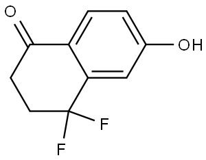 4,4-Difluoro-6-hydroxy-3,4-dihydronaphthalen-1(2H)-one|4,4-二氟-6-羟基-3,4-二氢萘-1(2H)-酮