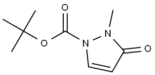 tert-butyl 2-methyl-3-oxo-2,3-dihydro-1H-pyrazole-1-carboxylate,3026676-95-6,结构式