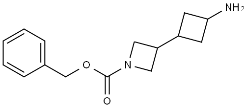 benzyl 3-(3-aminocyclobutyl)azetidine-1-carboxylate,3026712-23-9,结构式