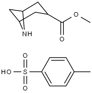 6-Aza-bicyclo[3.1.1]heptane-3-carboxylic acid methyl ester toluene-4-sulfonic acid Structure