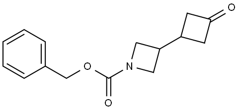 benzyl 3-(3-oxocyclobutyl)azetidine-1-carboxylate,3026728-29-7,结构式