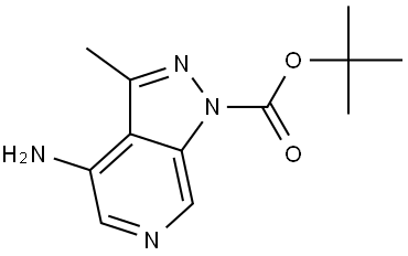 3026728-38-8 tert-butyl 4-amino-3-methyl-1H-pyrazolo[3,4-c]pyridine-1-carboxylate