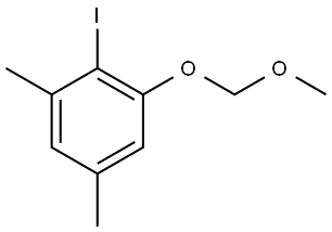 2-Iodo-1-(methoxymethoxy)-3,5-dimethylbenzene Structure