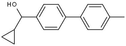 cyclopropyl(4'-methyl-[1,1'-biphenyl]-4-yl)methanol,3031788-50-5,结构式