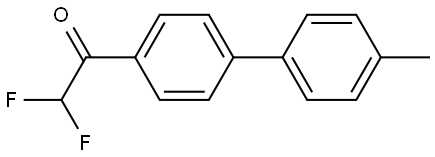 2,2-difluoro-1-(4'-methyl-[1,1'-biphenyl]-4-yl)ethanone,3031788-87-8,结构式