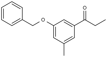 3031798-89-4 1-(3-(benzyloxy)-5-methylphenyl)propan-1-one