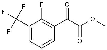 methyl 2-(2-fluoro-3-(trifluoromethyl)phenyl)-2-oxoacetate|