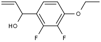 1-(4-ethoxy-2,3-difluorophenyl)prop-2-en-1-ol,3037705-03-3,结构式