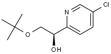 (R)-2-(tert-Butoxy)-1-(5-chloropyridin-2-yl)ethan-1-ol Structure