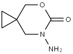 7-氨基-5-氧杂-7-氮杂螺[2.5]辛烷-6-酮, 3047675-87-3, 结构式