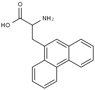 2-AMINO-3-(9-PHENANTHRYL)PROPANOIC ACID,33189-54-7,结构式