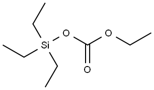 Carbonic acid, ethyl triethylsilyl ester Structure