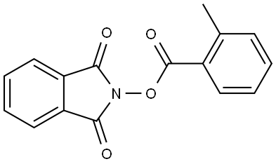 1,3-dioxo-2,3-dihydro-1H-isoindol-2-yl 2-methylbenzoate Structure