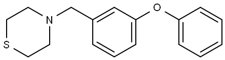 4-[(3-Phenoxyphenyl)methyl]thiomorpholine|