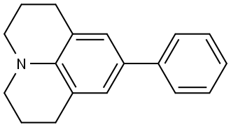 2,3,6,7-Tetrahydro-9-phenyl-1H,5H-benzo[ij]quinolizine Structure