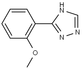 3-(2-methoxyphenyl)-4H-1,2,4-triazole Structure